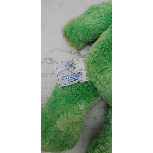 Build A Bear Workshop 18" Green Triceratops Dinosaur Plush Stuffed Animal - Picture 4 of 4